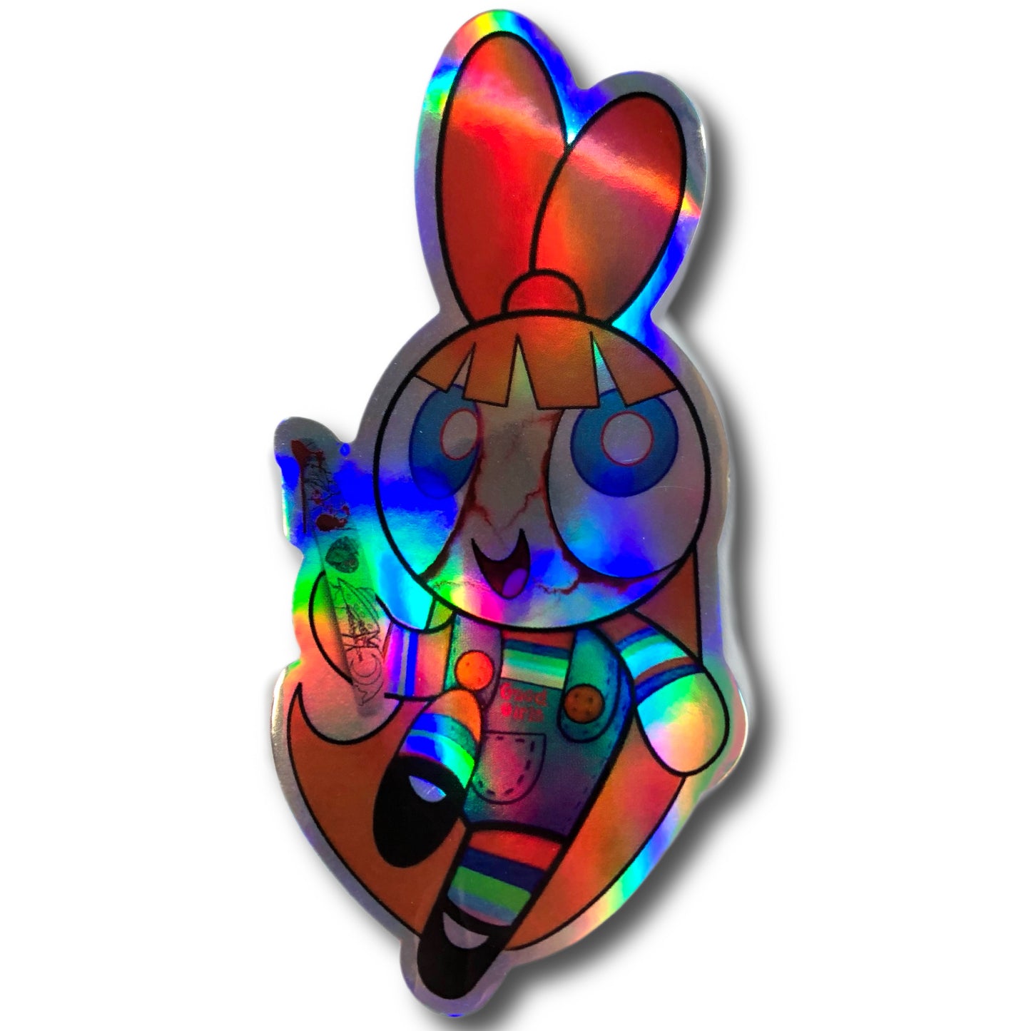 “POWERPUFF GHOUL” STICKER
