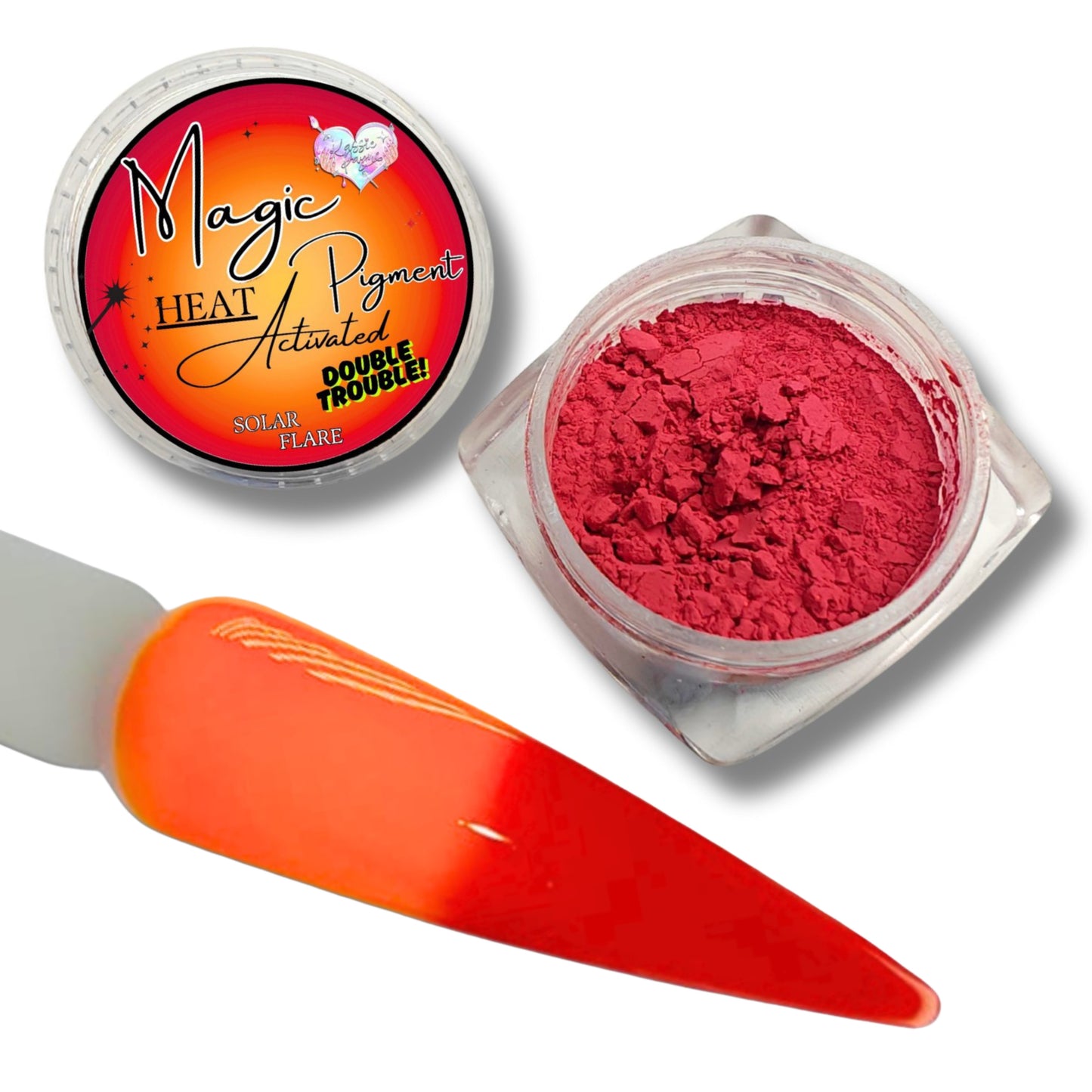 DOUBLE TROUBLE COLOR CHANGING PIGMENT- SOLAR FLARE