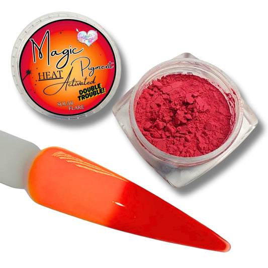 DOUBLE TROUBLE COLOR CHANGING PIGMENT (HEAT) - SOLAR FLARE