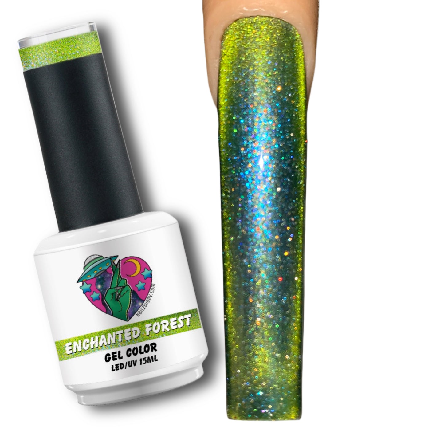 GEL POLISH- 185 ENCHANTED FOREST
