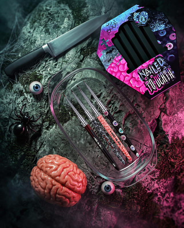 "NAILED TO DEATH" BRUSH KIT