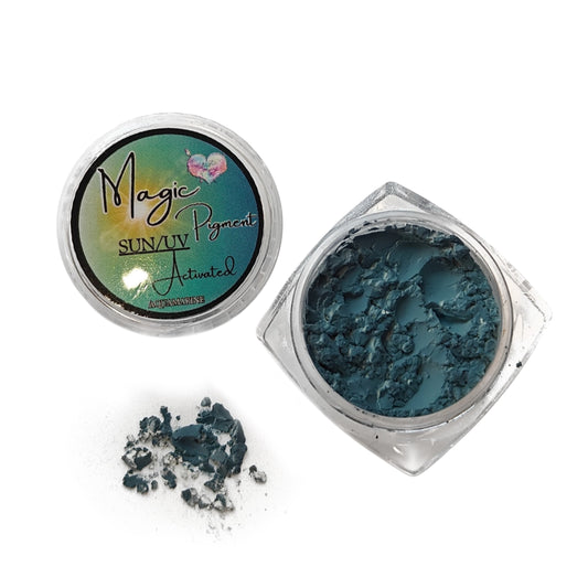 MAGIC COLOR CHANGING PIGMENT (SUN/UV) - AQUAMARINE
