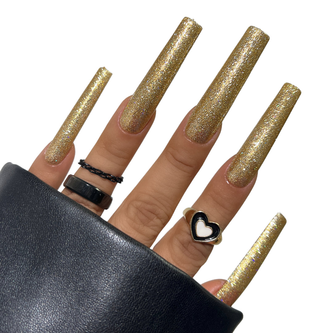 GEL POLISH- 191 TEA PARTY TINSEL