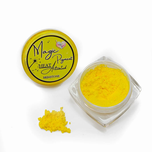 MAGIC COLOR CHANGING PIGMENT (HEAT) -BRIMSTONE