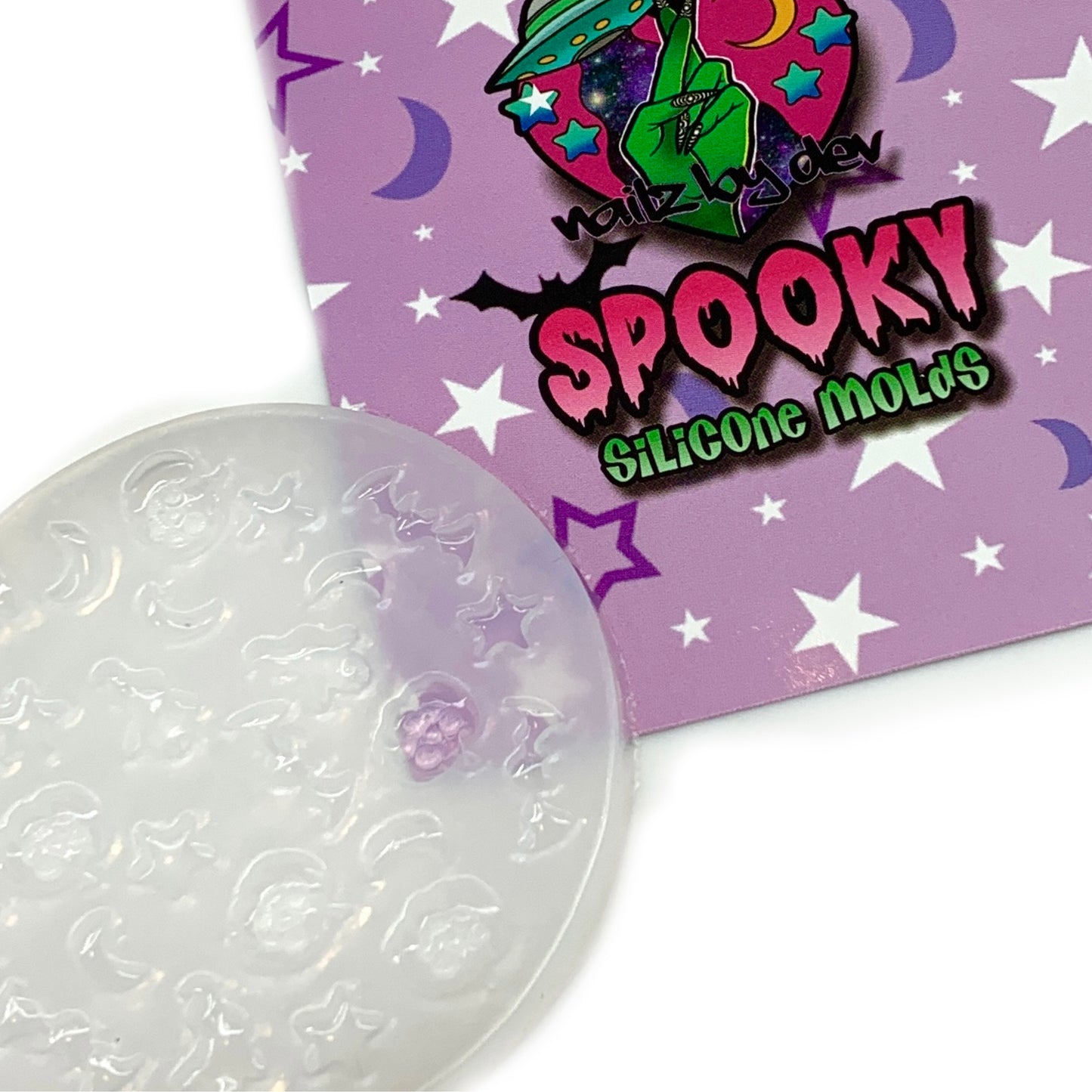 “SPOOKY” 3D SILICONE MOLD