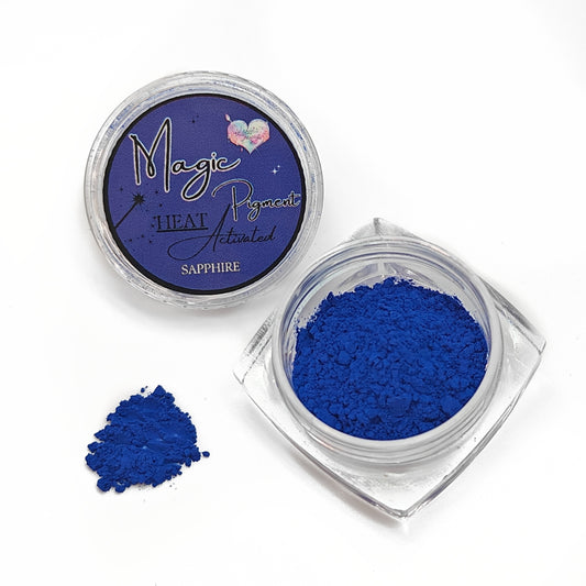 MAGIC COLOR CHANGING PIGMENT (HEAT)- SAPPHIRE