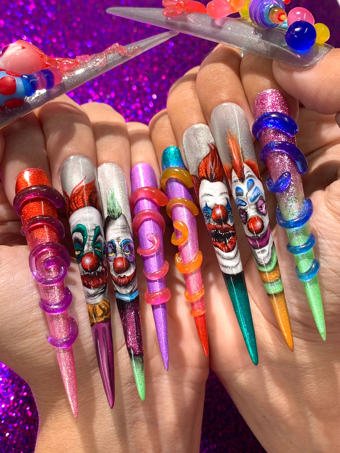 “LAVA LAND” (RAINBOW JELLY) TRIPPY GEL COLLECTION