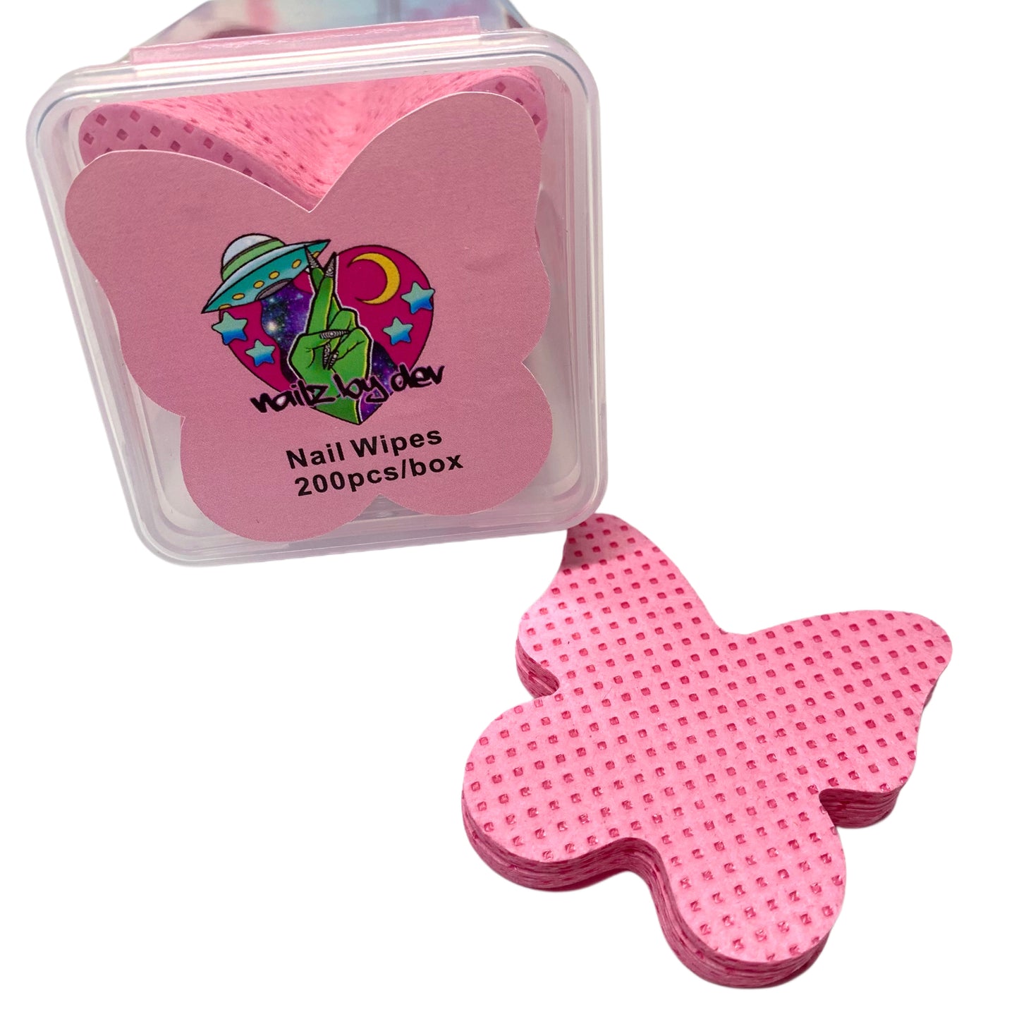 BUTTERFLY NAIL WIPES