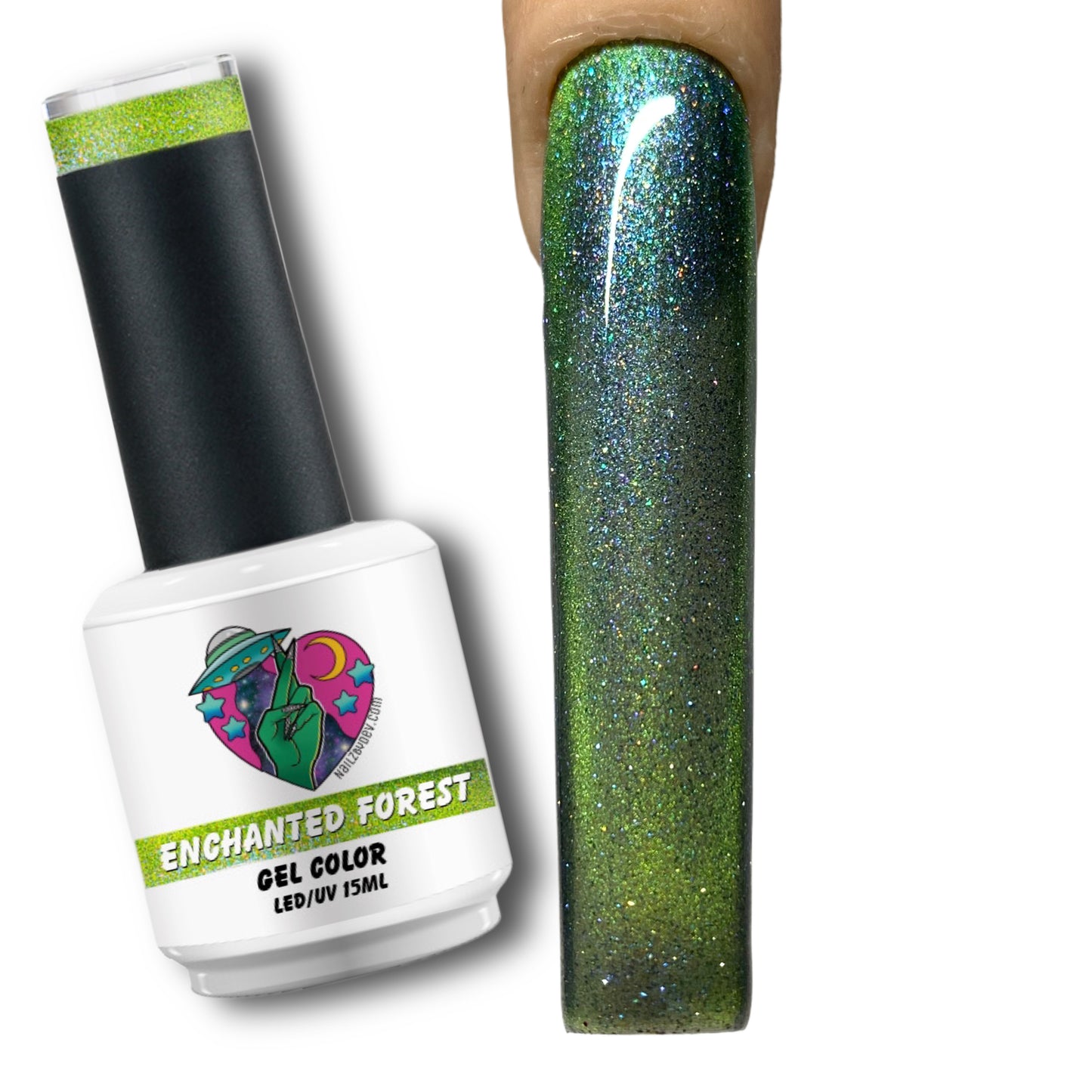 GEL POLISH- 185 ENCHANTED FOREST