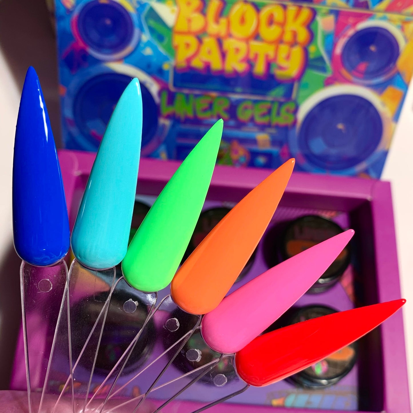 “BLOCK PARTY” LINER GEL COLLECTION