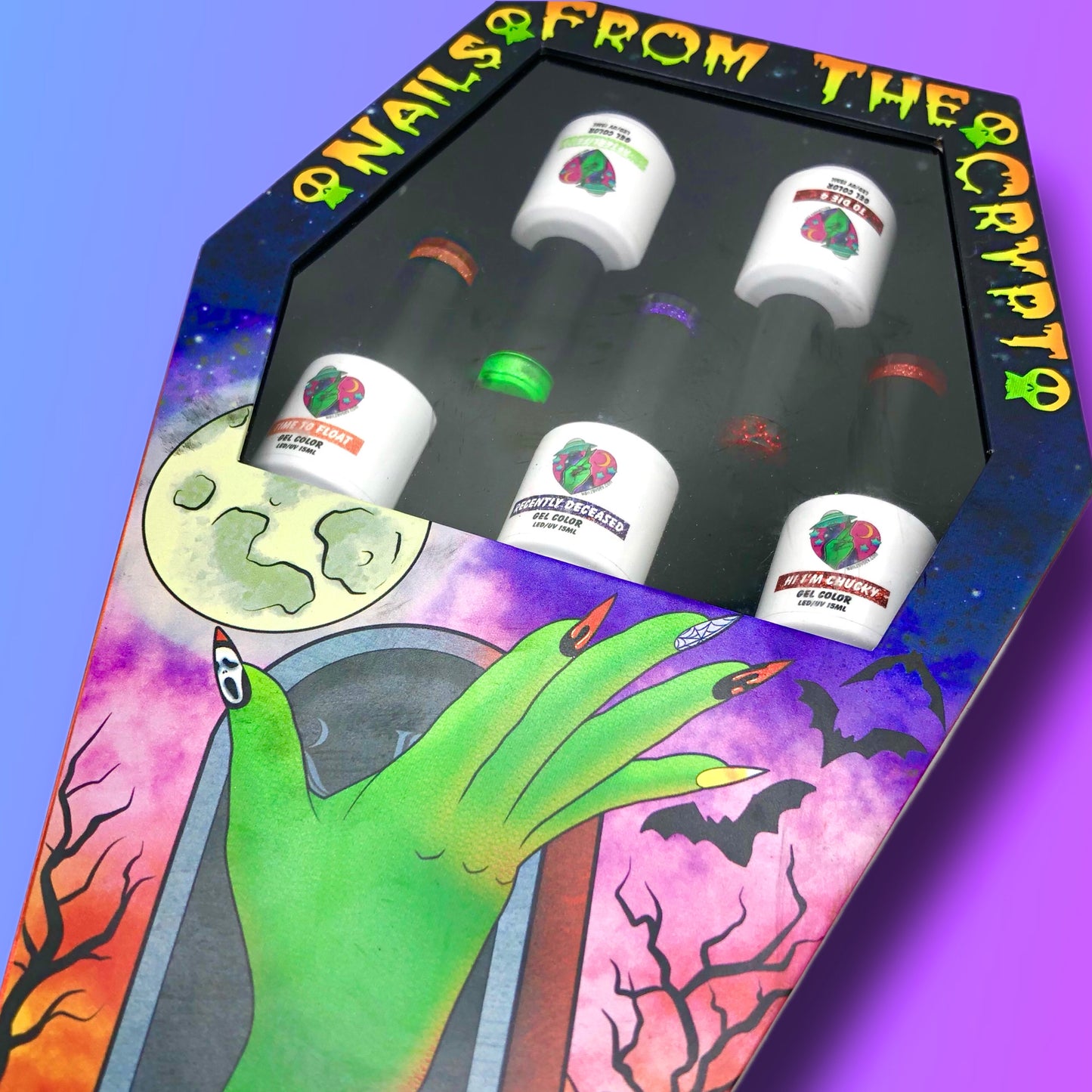 "NAILS FROM THE CRYPT" GEL COLLECTION
