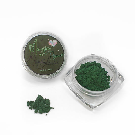 MAGIC COLOR CHANGING PIGMENT (HEAT)- DARK SAGE