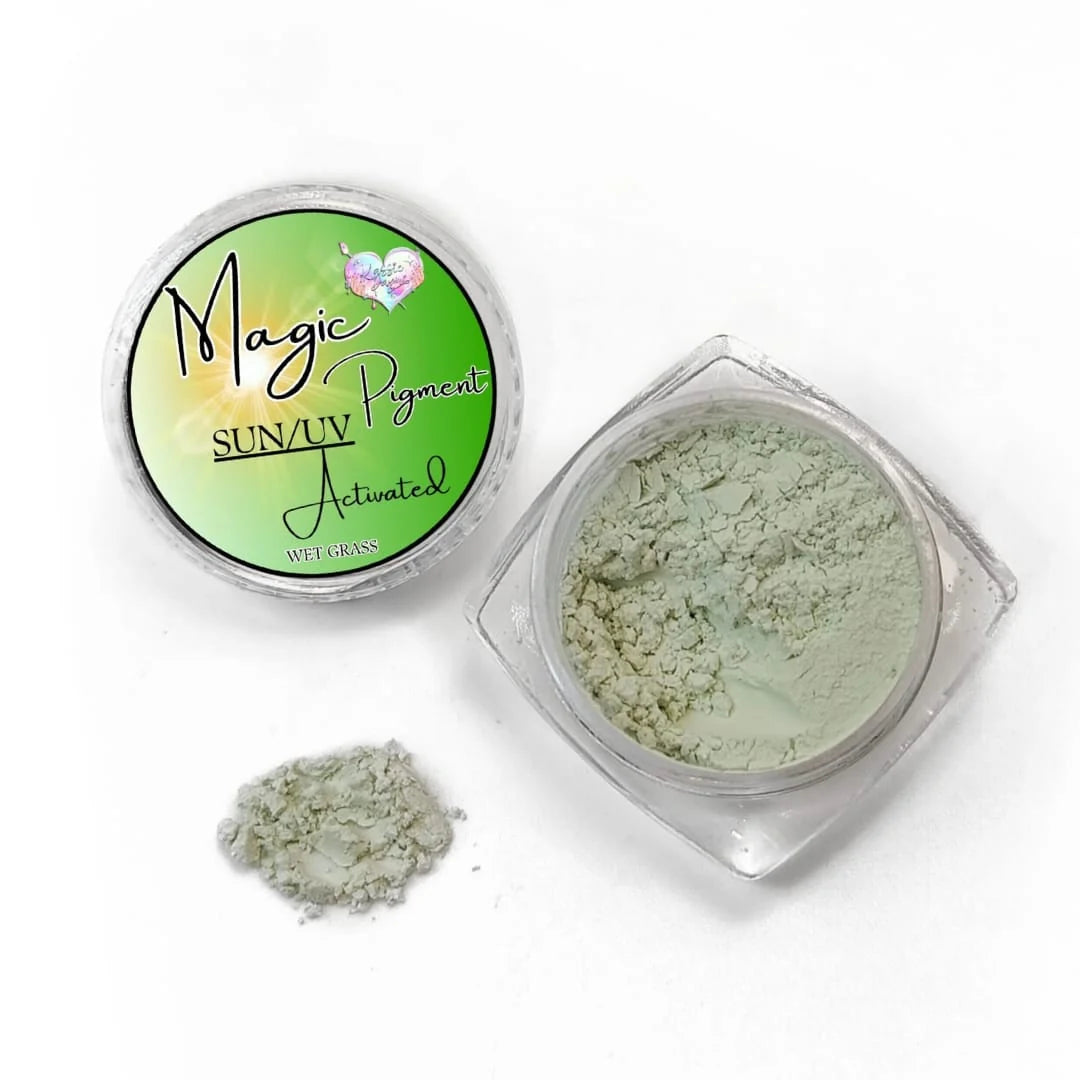 'SUNBEAM' MAGIC COLOR CHANGING PIGMENT (SUN/UV) - WET GRASS