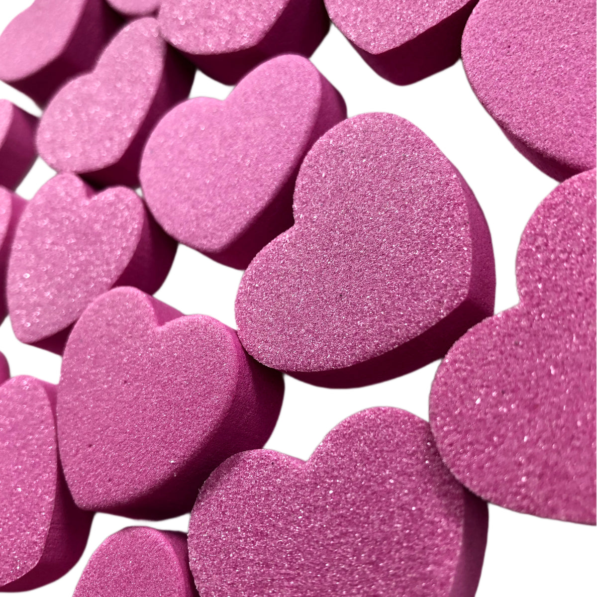 HEART SHAPED BUFFERS- 100 count – NAILZ BY DEV