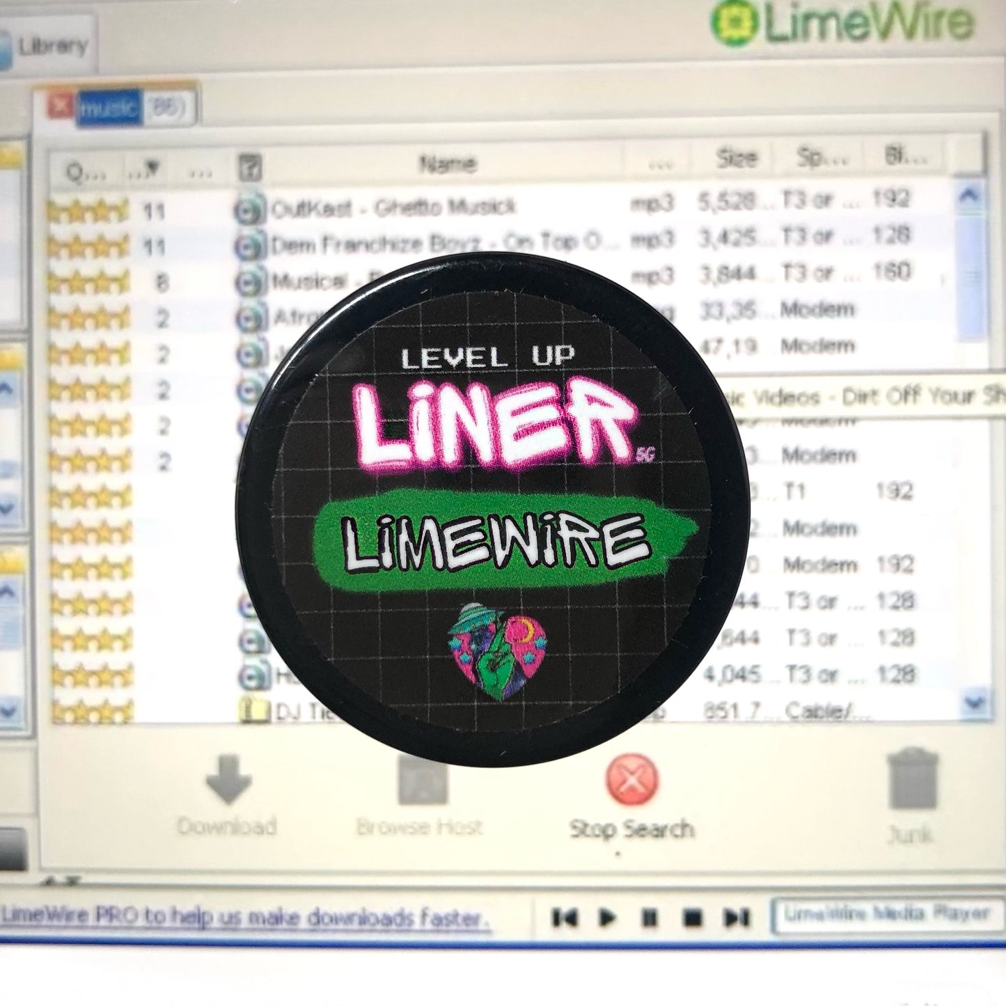 LINER GEL - LIMEWIRE