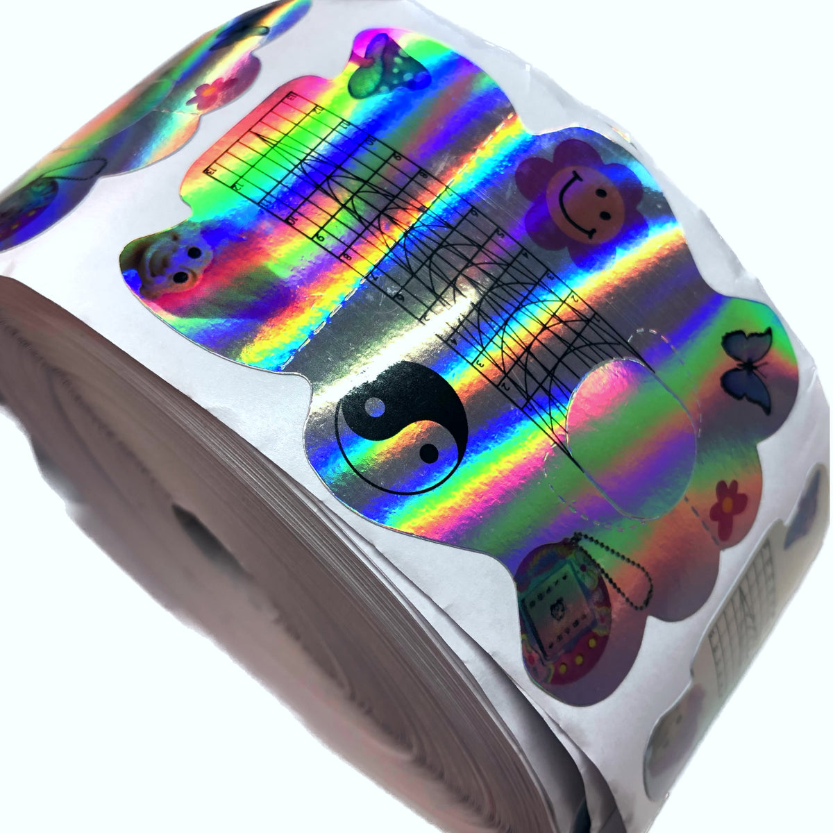 HOLO NAIL FORMS (500 count) NAILZ BY DEV