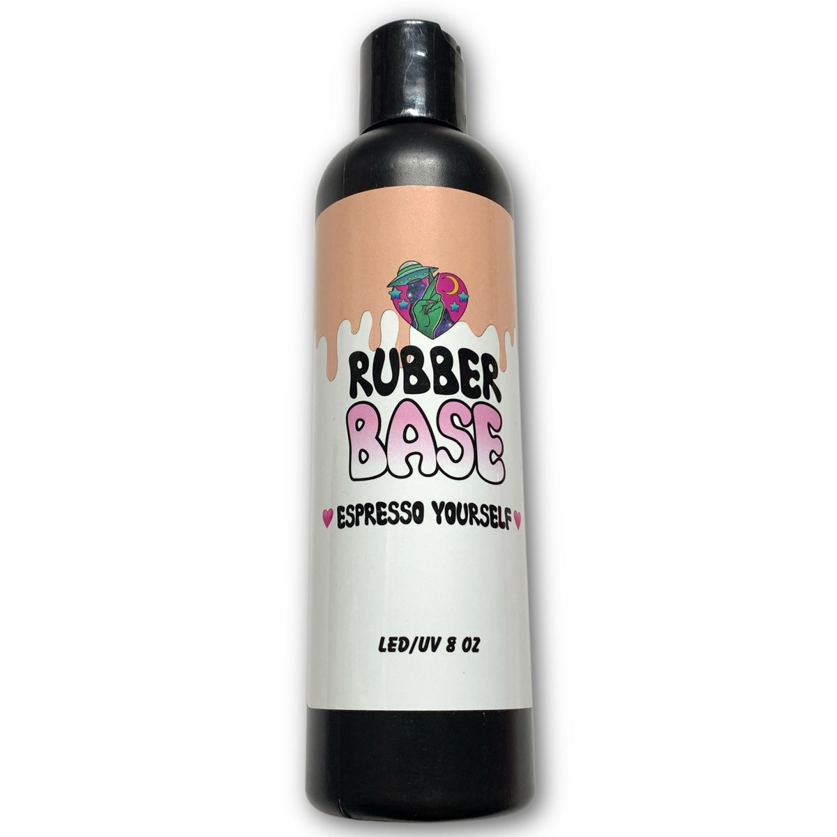 RUBBER BASE "ESPRESSO YOURSELF" REFILL BOTTLE (8 OZ)