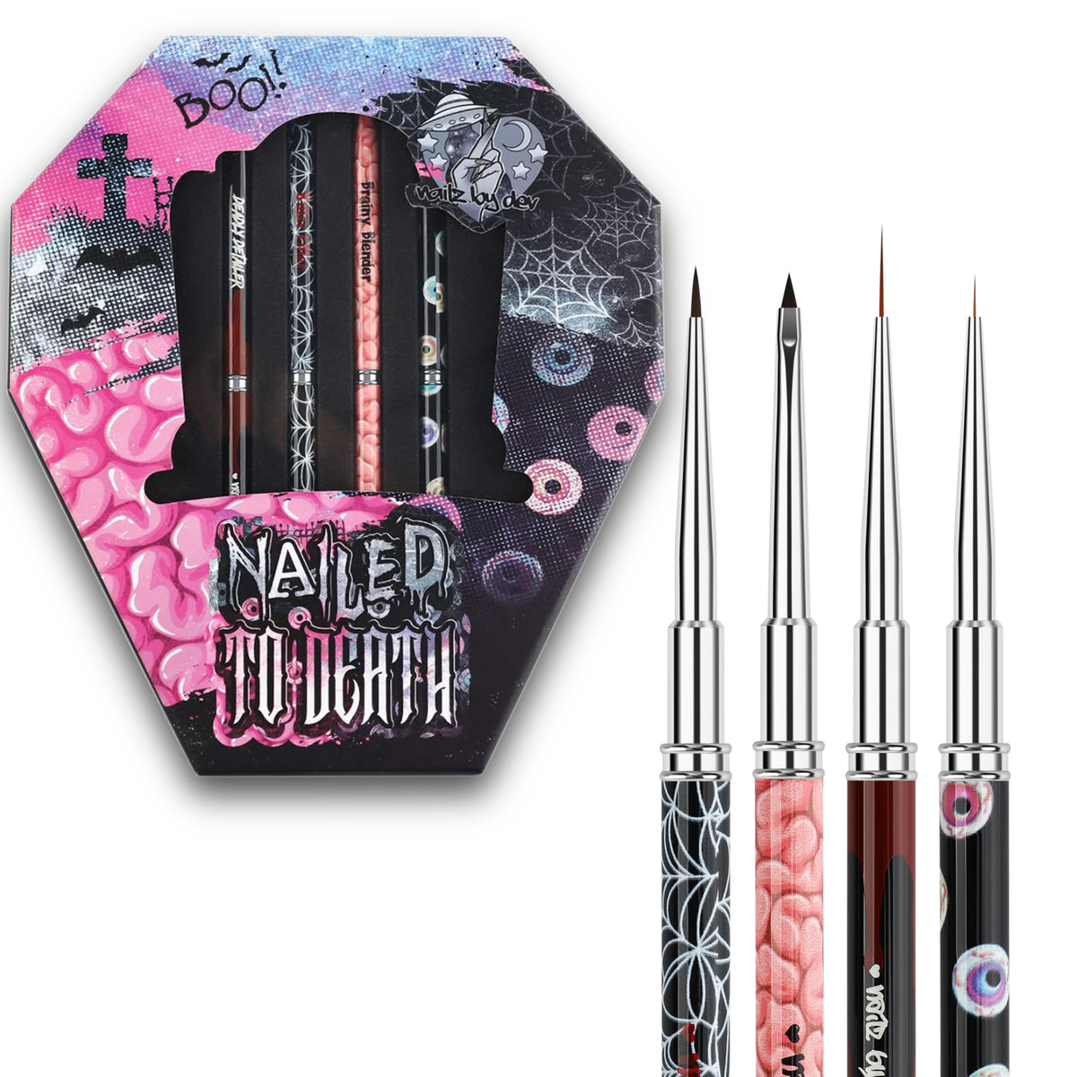 "NAILED TO DEATH" BRUSH KIT