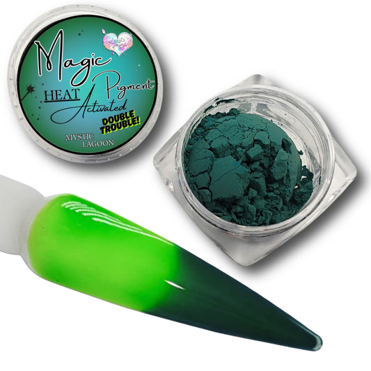 DOUBLE TROUBLE COLOR CHANGING PIGMENT- MYSTIC LAGOON