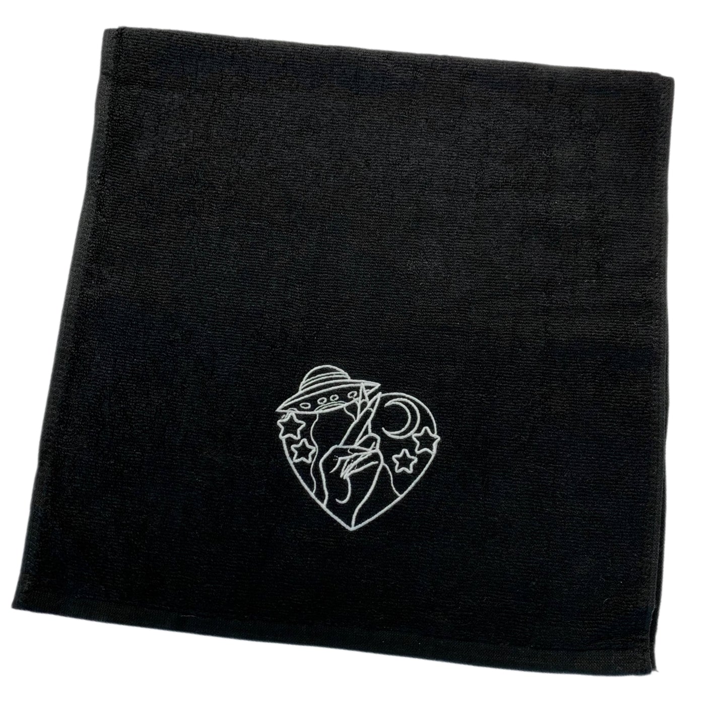 NAILZBYDEV BLACK MANICURE TOWEL