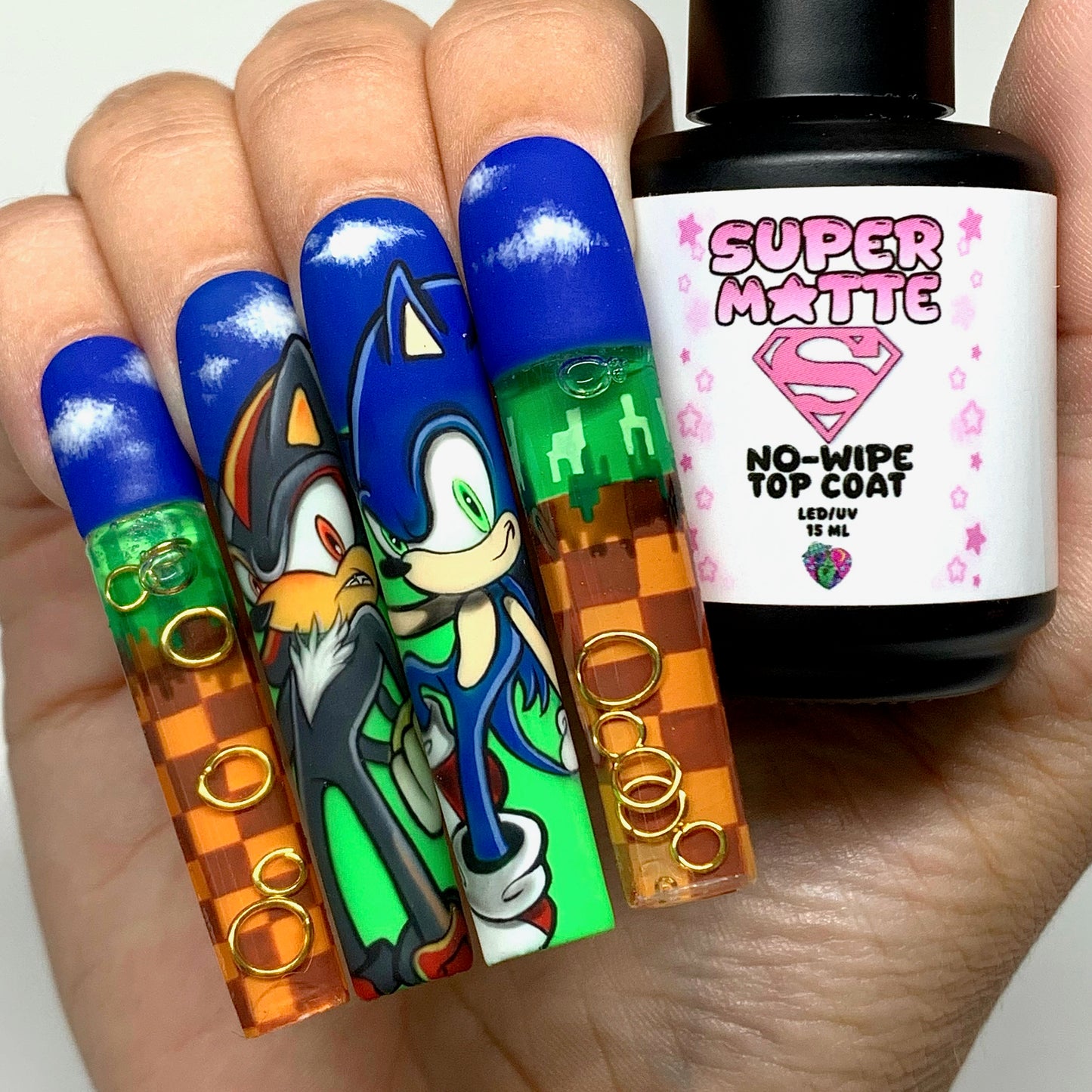 SUPER MATTE NO-WIPE TOP COAT