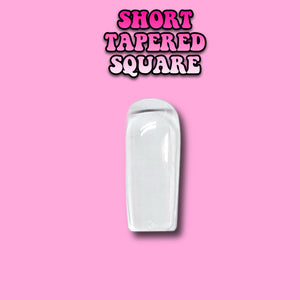 QUICKIE TIPS- SHORT TAPERED SQUARE