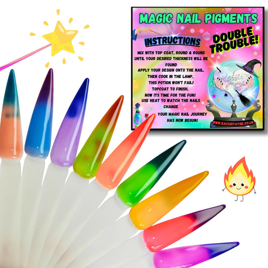 DOUBLE TROUBLE COLOR CHANGING PIGMENT FULL COLLECTION