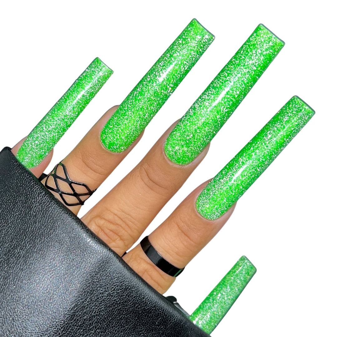 GEL POLISH- RESTING GRINCH FACE