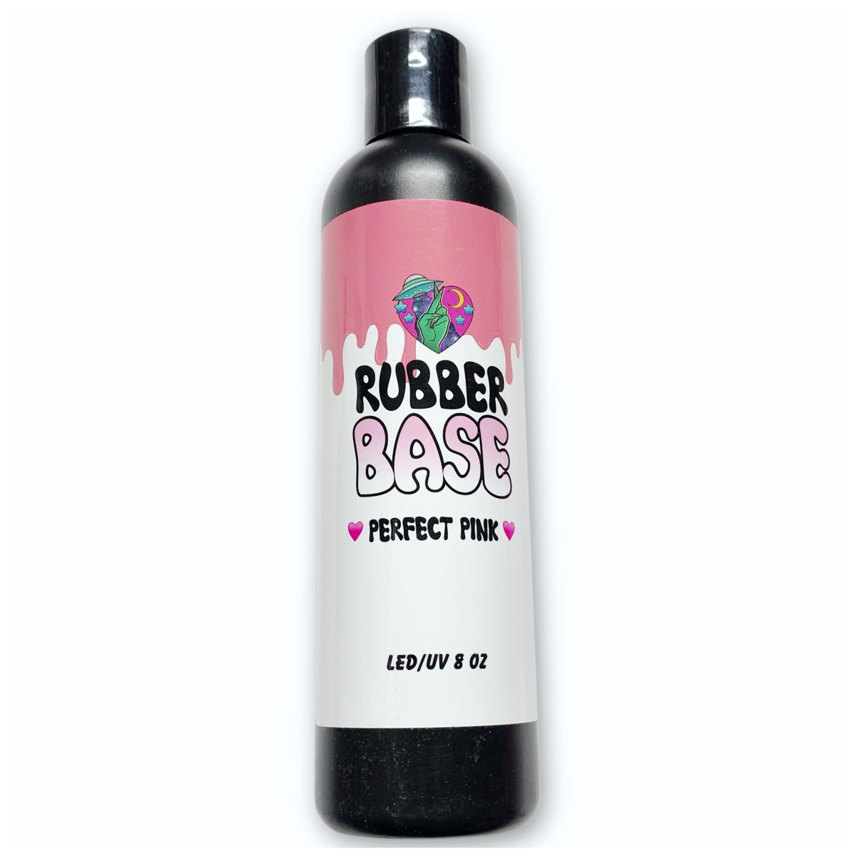 RUBBER BASE "PERFECT PINK" REFILL BOTTLE (8 OZ)