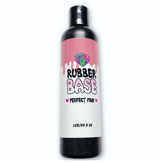 RUBBER BASE "PERFECT PINK" REFILL BOTTLE (8 OZ)