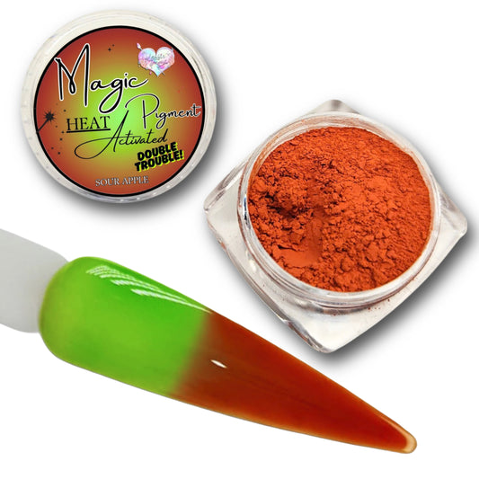 DOUBLE TROUBLE COLOR CHANGING PIGMENT- SOUR APPLE