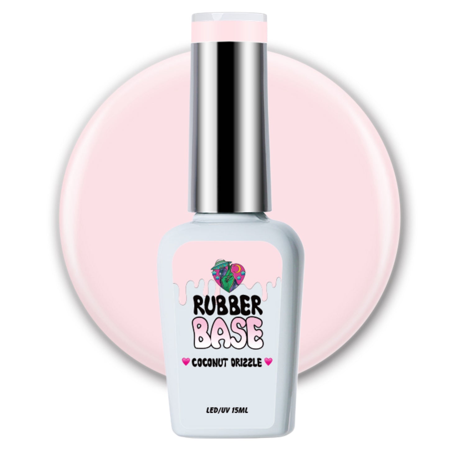 RUBBER BASE COVER- COCONUT DRIZZLE