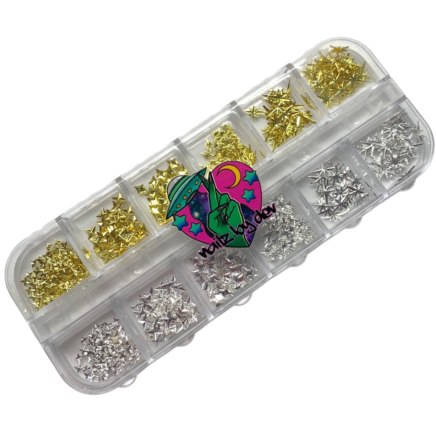 TWIN METAL STARLIGHT CHARMS