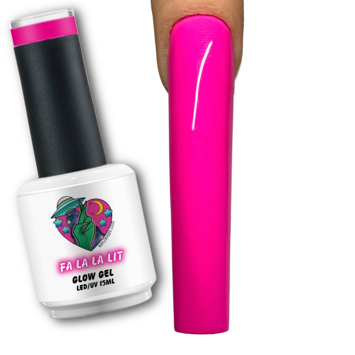 GEL POLISH - 244 FA LA LA LIT *GLOW*