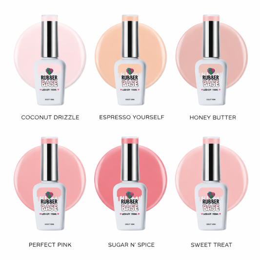 RUBBER BASE COVER COLLECTION (6-PIECE SET)