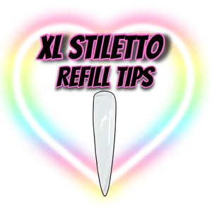QUICKIE REFILL TIPS- XL STILETTO