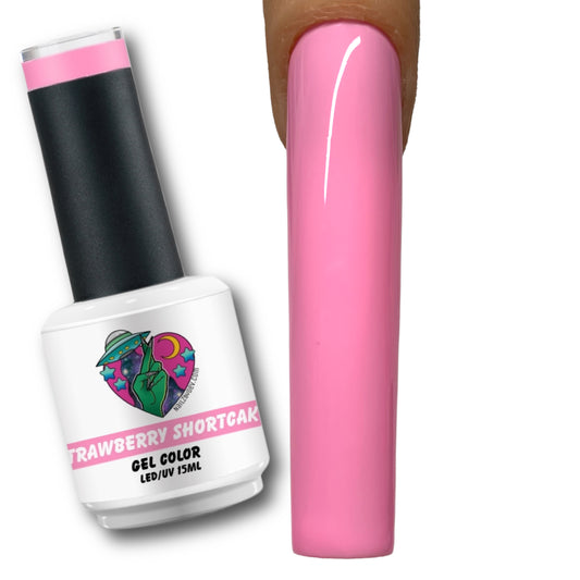 GEL POLISH-  195 STRAWBERRY SHORTCAKE
