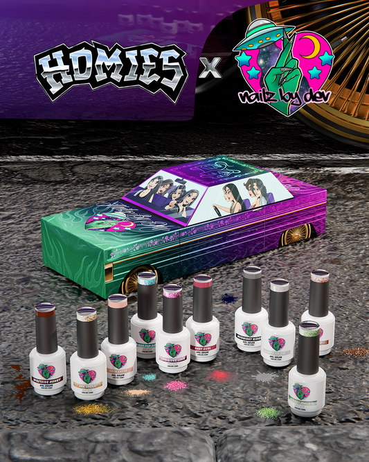HOMIES x NAILZBYDEV GEL COLLECTION