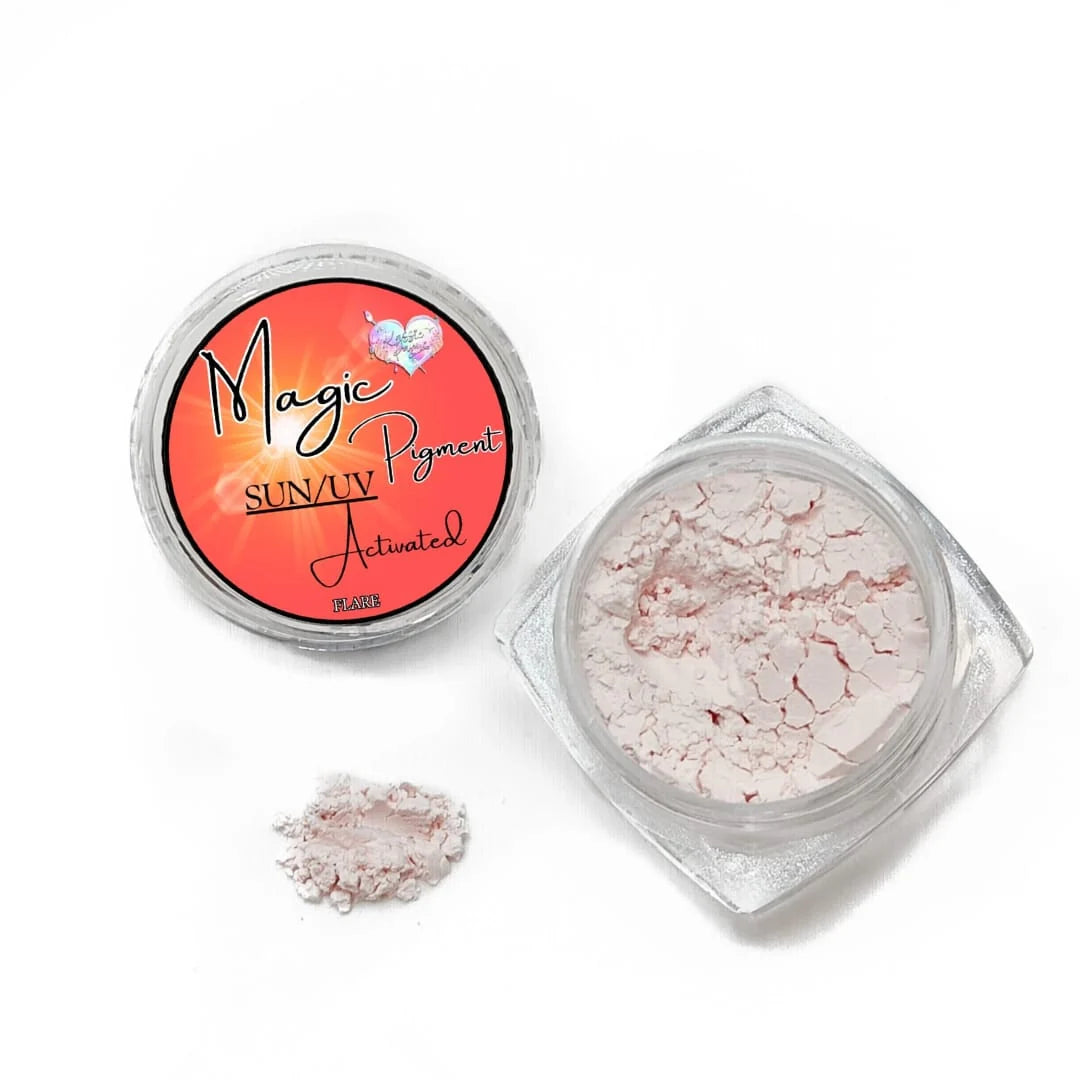 'SUNBEAM' MAGIC COLOR CHANGING PIGMENT (SUN/UV) - FLARE