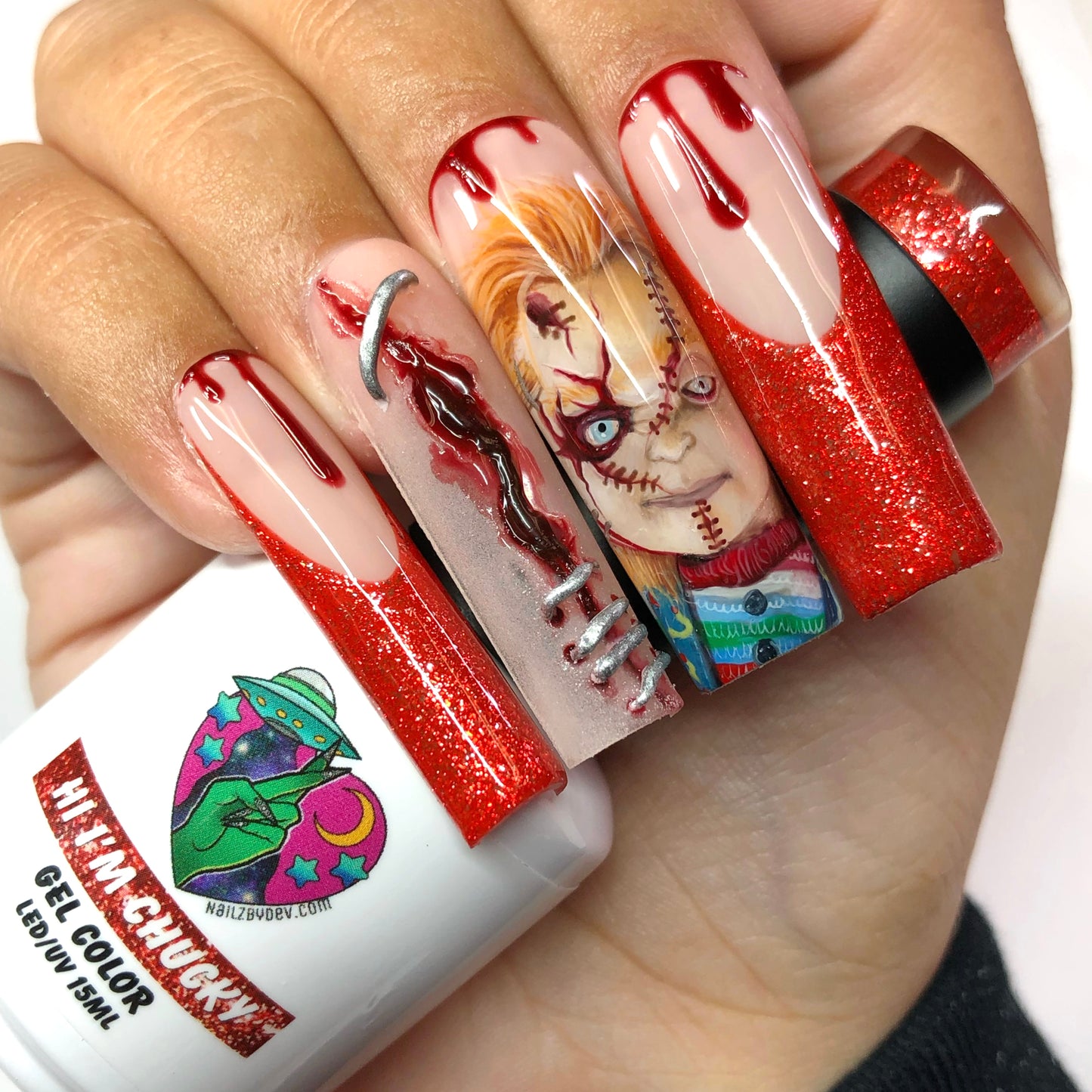 GEL POLISH- 113 HI I'M CHUCKY