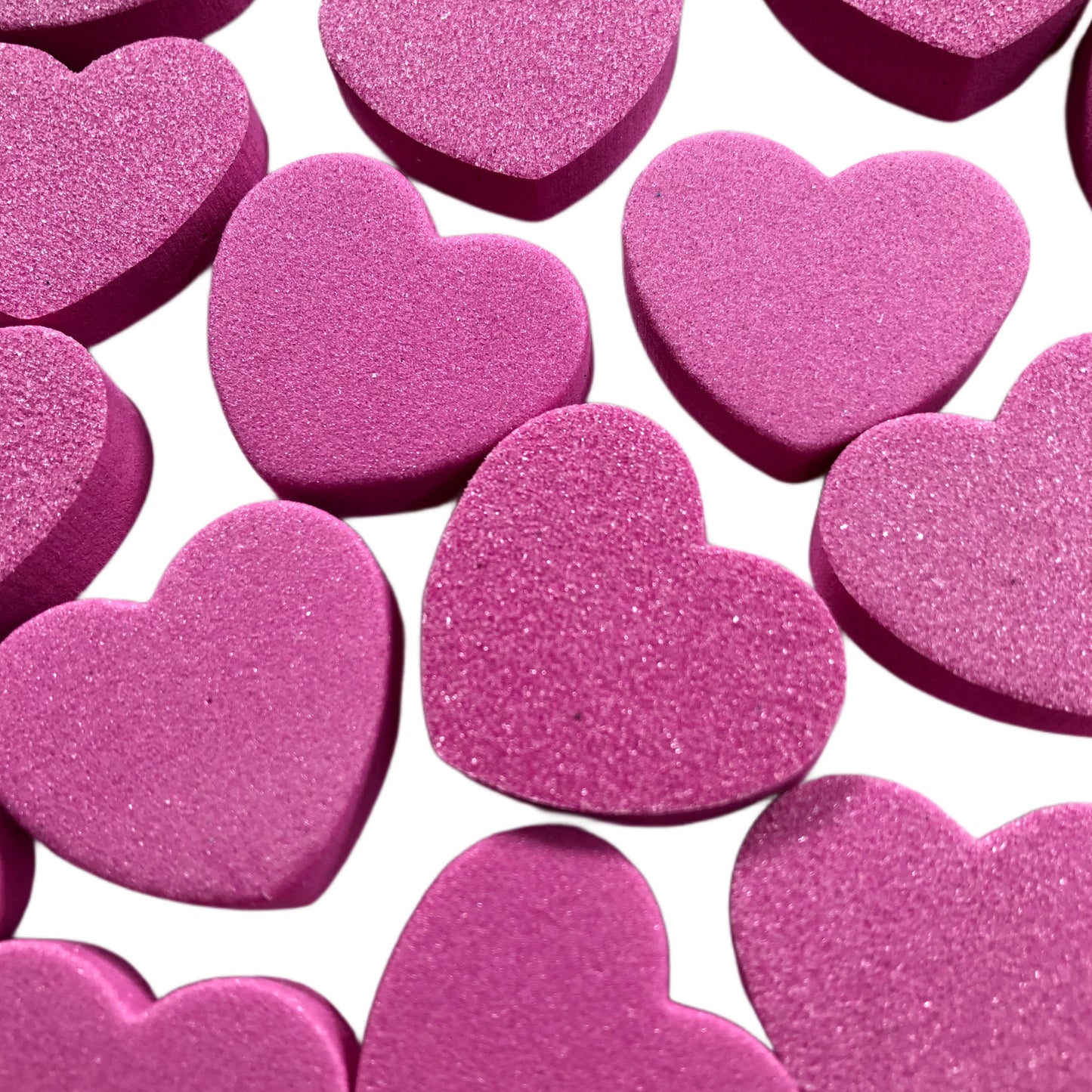 HEART SHAPED BUFFERS- 100 count