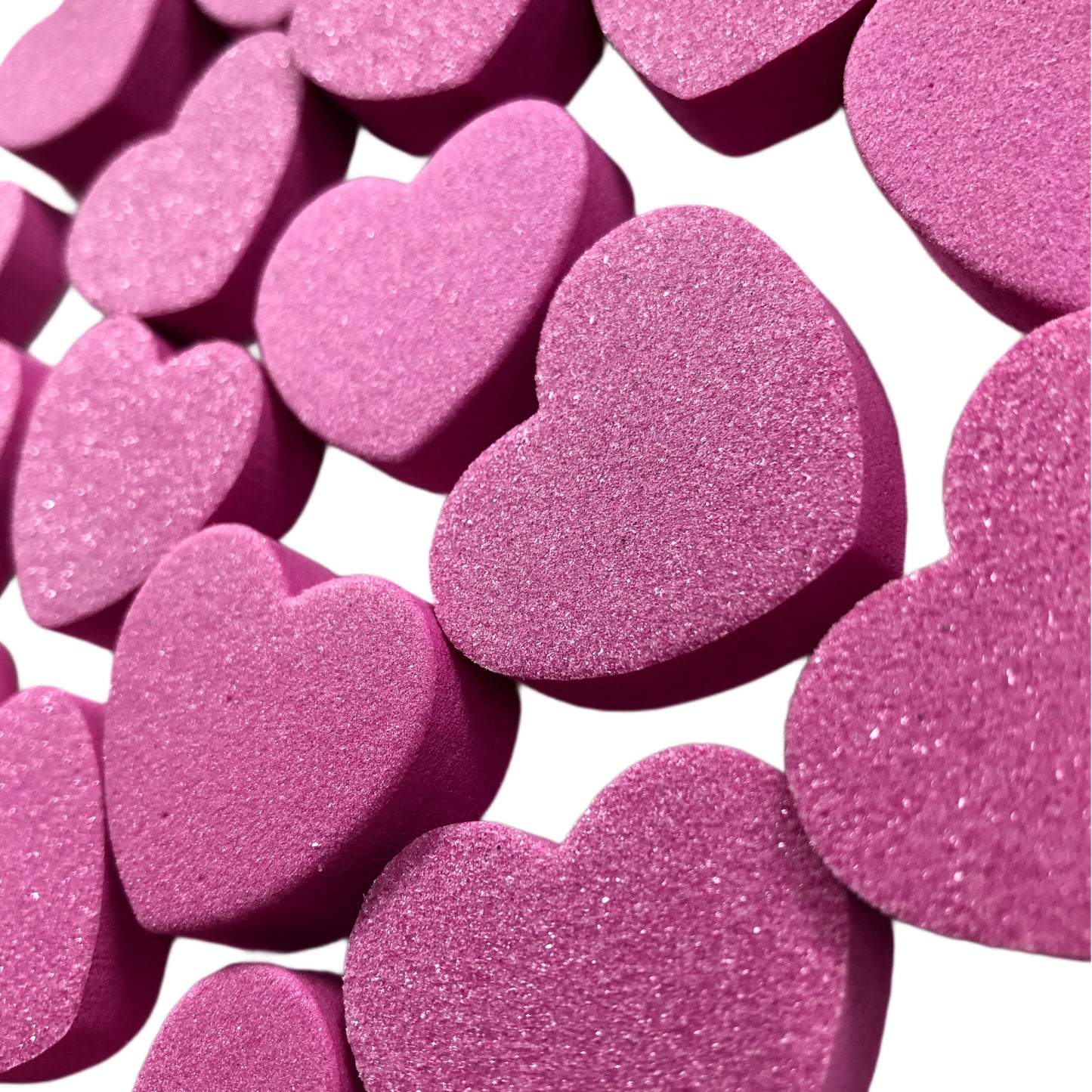 HEART SHAPED BUFFERS- 100 count