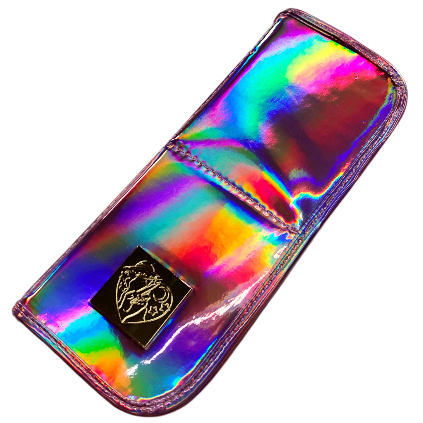 PINK HOLO BRUSH CASE