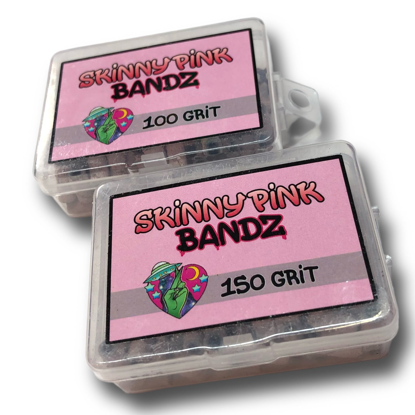 SKINNY PINK SANDING BANDS