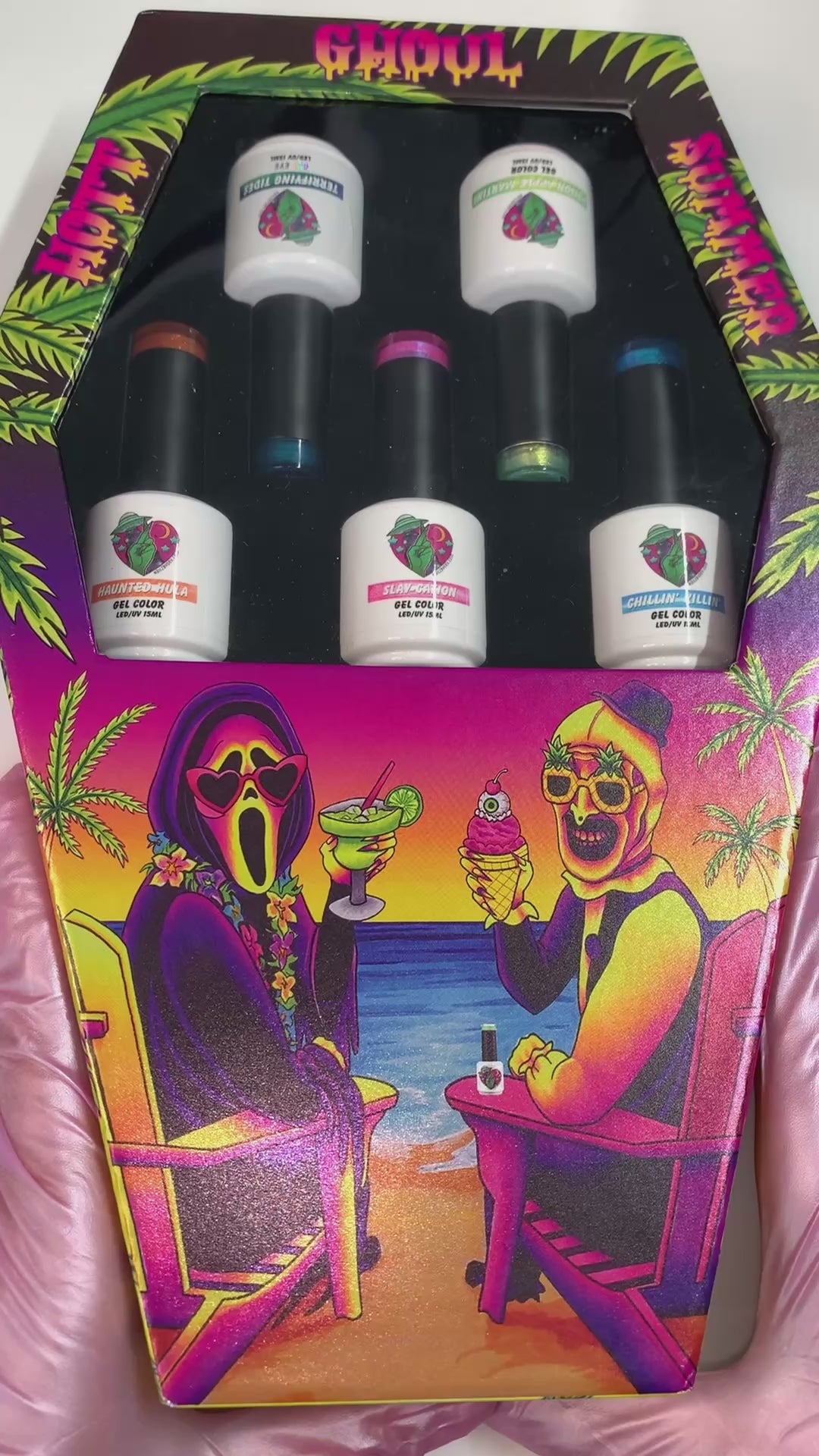 HOTT GHOUL SUMMER” GEL COLLECTION – NAILZ BY DEV