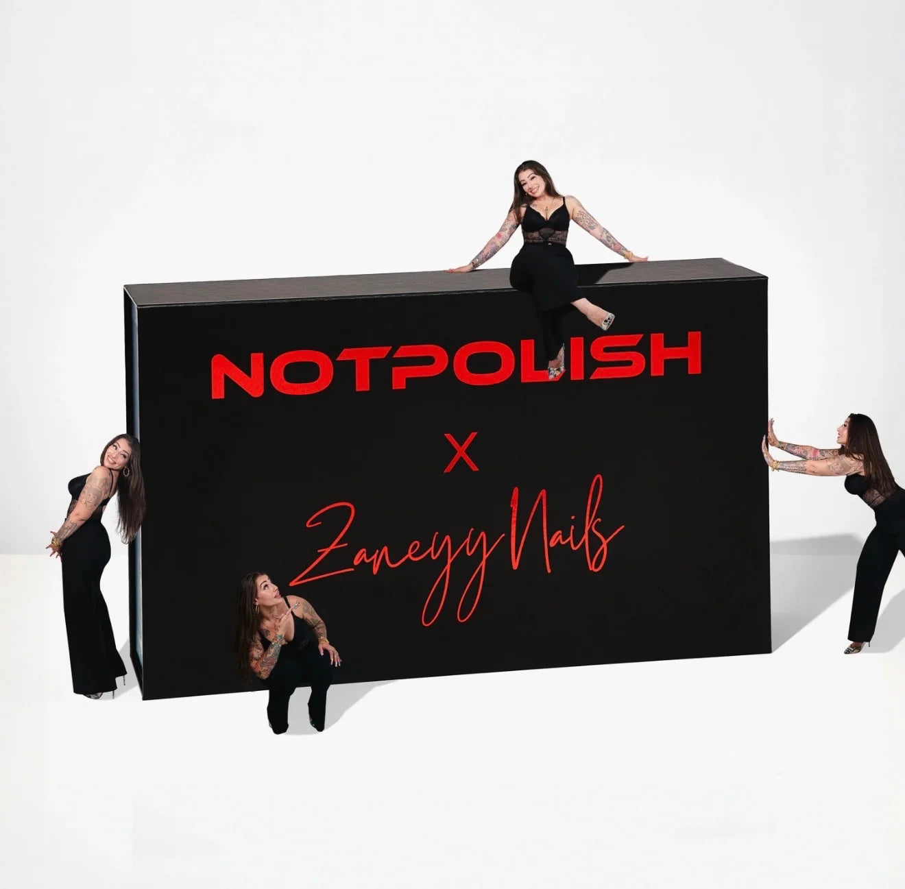 NOTPOLISH X ZANEYYNAILS 3D COLLAB COLLECTION