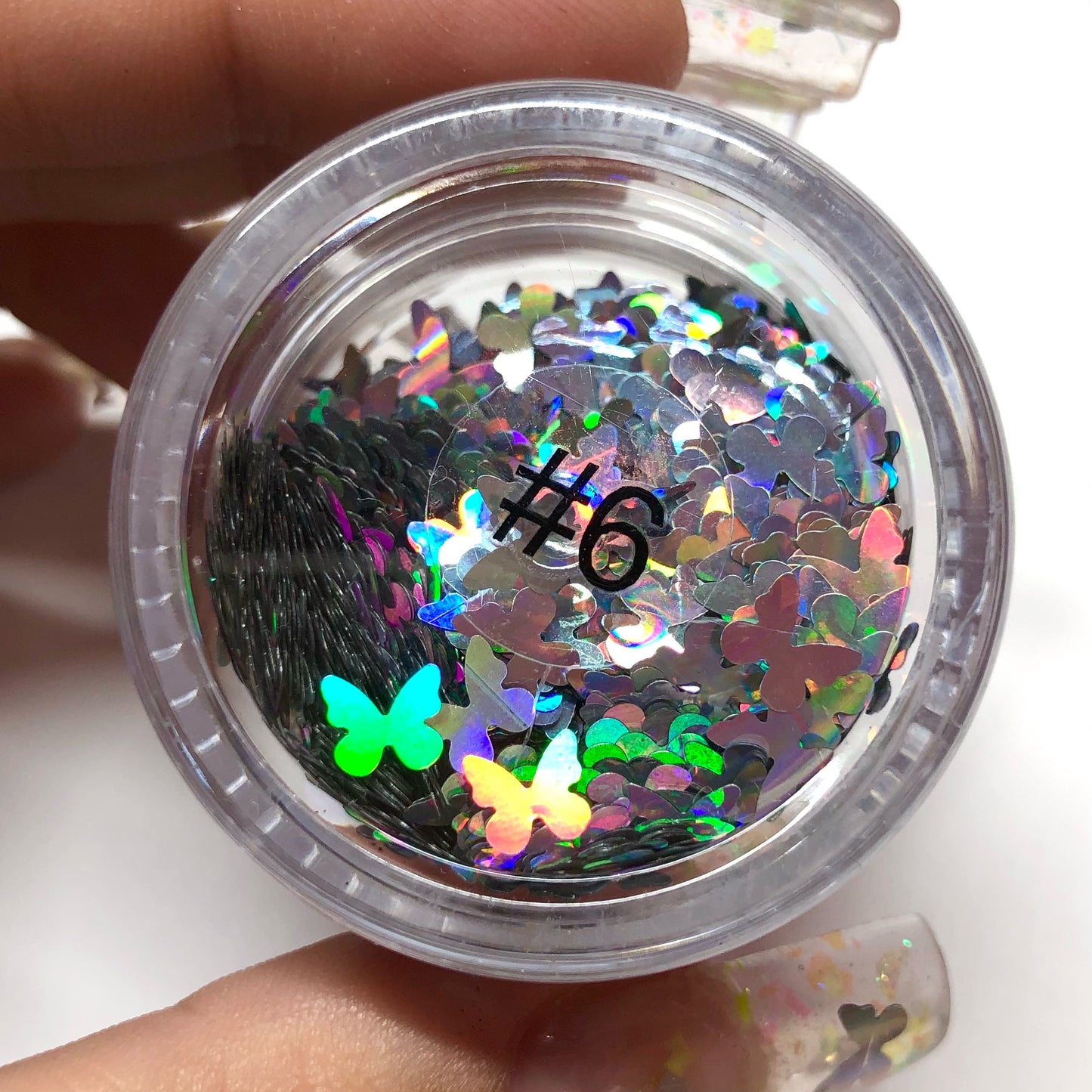 LARGE HOLO BUTTERFLIES (2 STYLES)