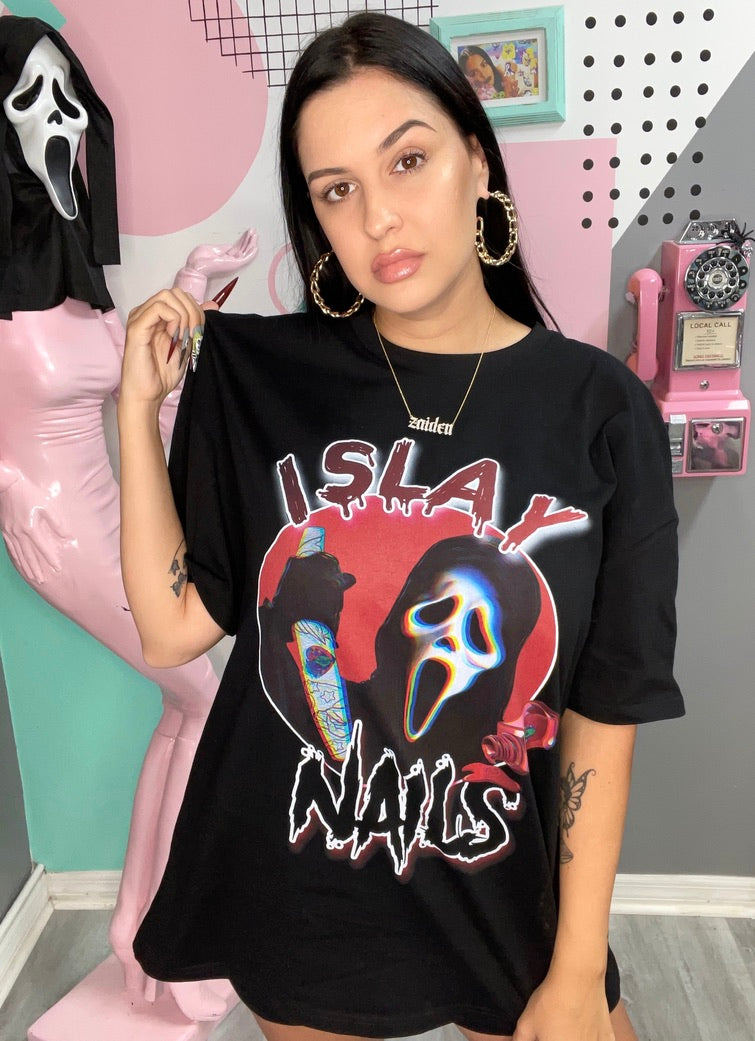 "I SLAY NAILS" TEE *NEW COLORS*