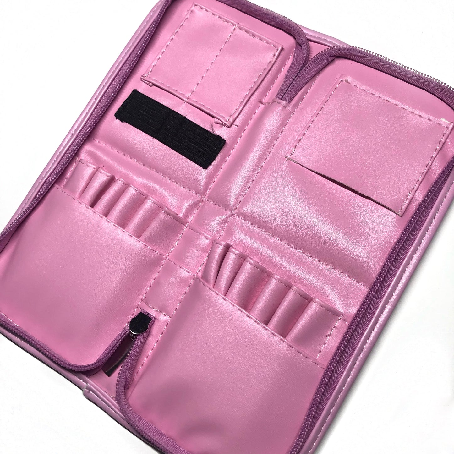 PINK CROC BRUSH CASE