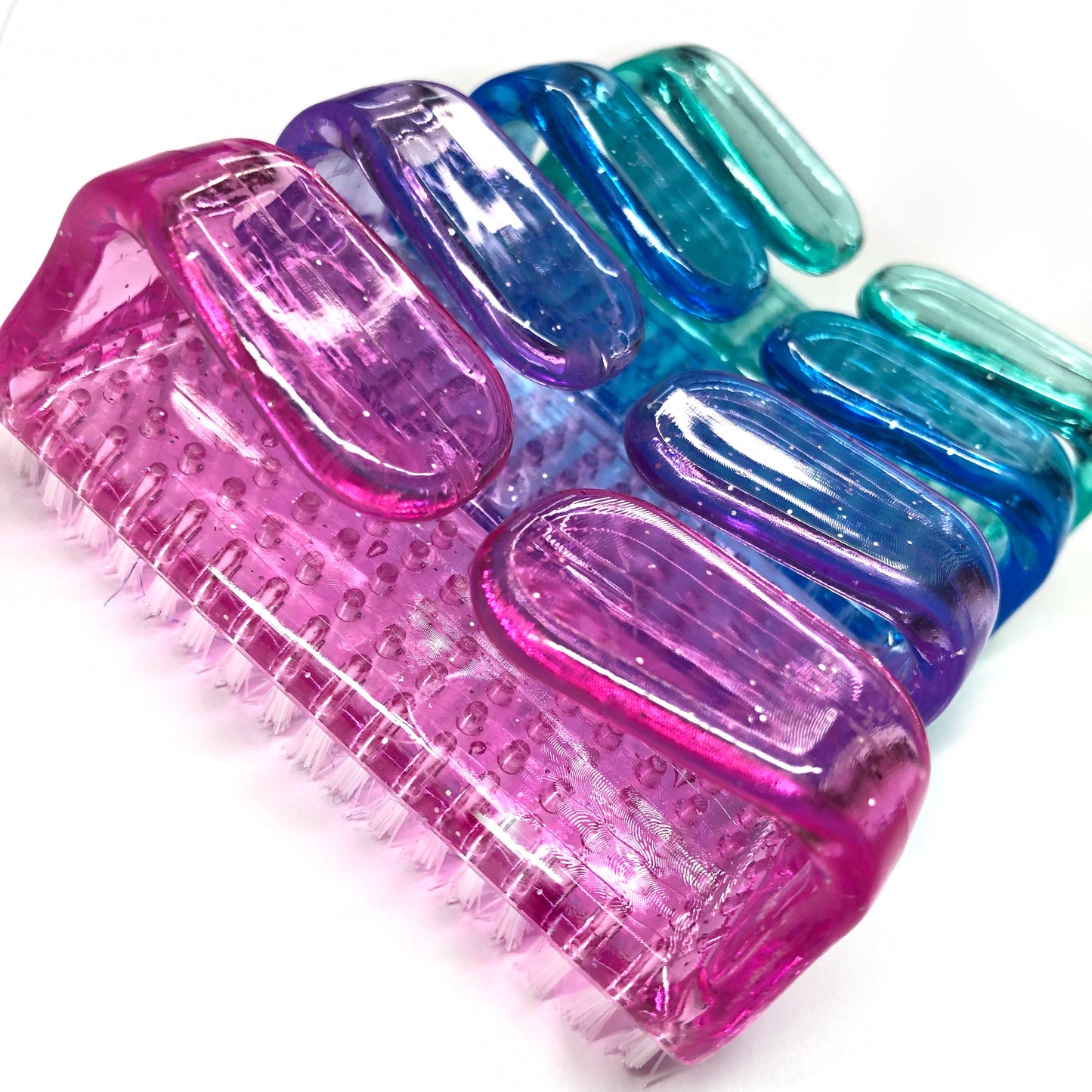 4 PACK GLITTER NAIL BRUSH